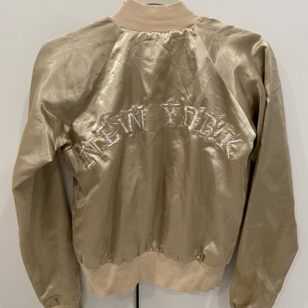Gold New York jacket
